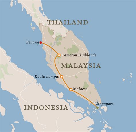 map of malaysia and singapore.